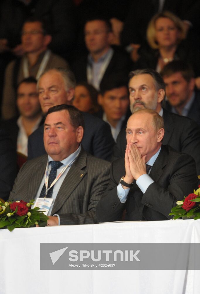 Vladimir Putin visits North-Western Federal District