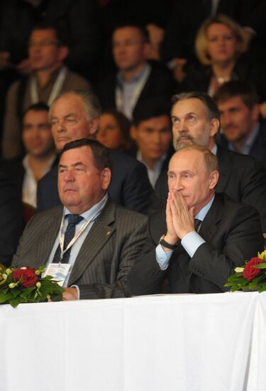 Vladimir Putin visits North-Western Federal District