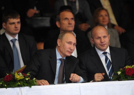 Vladimir Putin visits North-Western Federal District