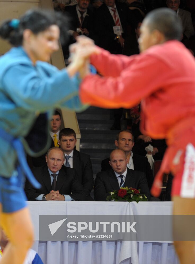 Vladimir Putin visits North-Western Federal District