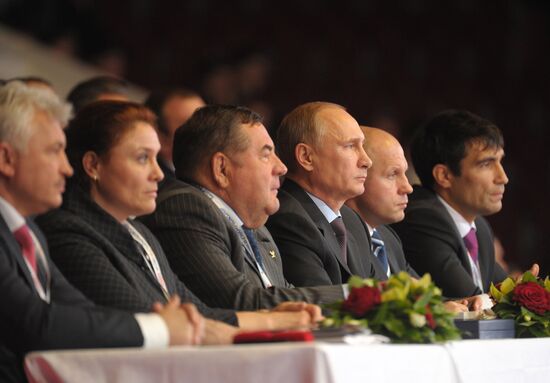 Vladimir Putin visits North-Western Federal District