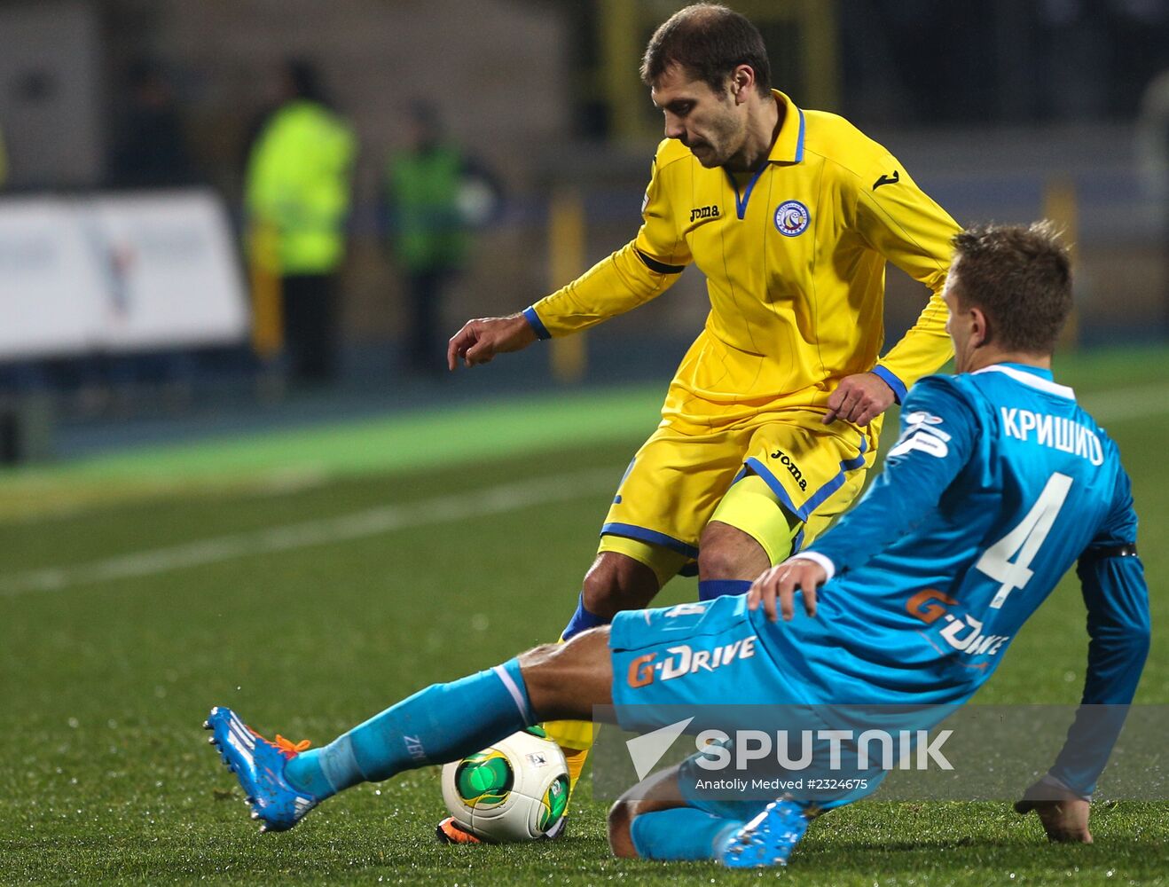 Russian Football Premier League. Zenit vs. Rostov