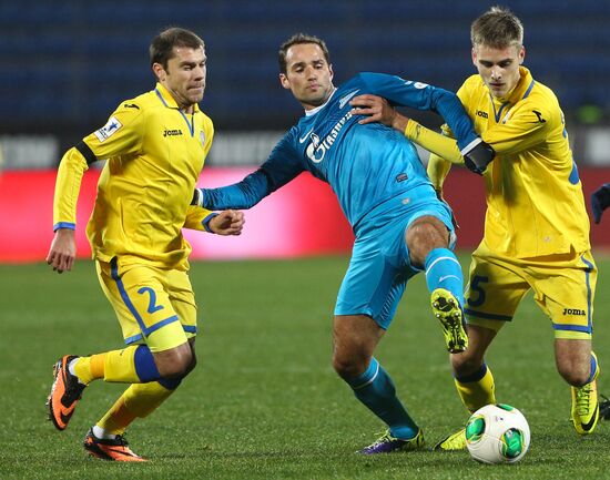 Russian Football Premier League. Zenit vs. Rostov