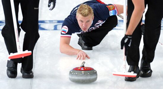 European Curling Championships 2013. Day One