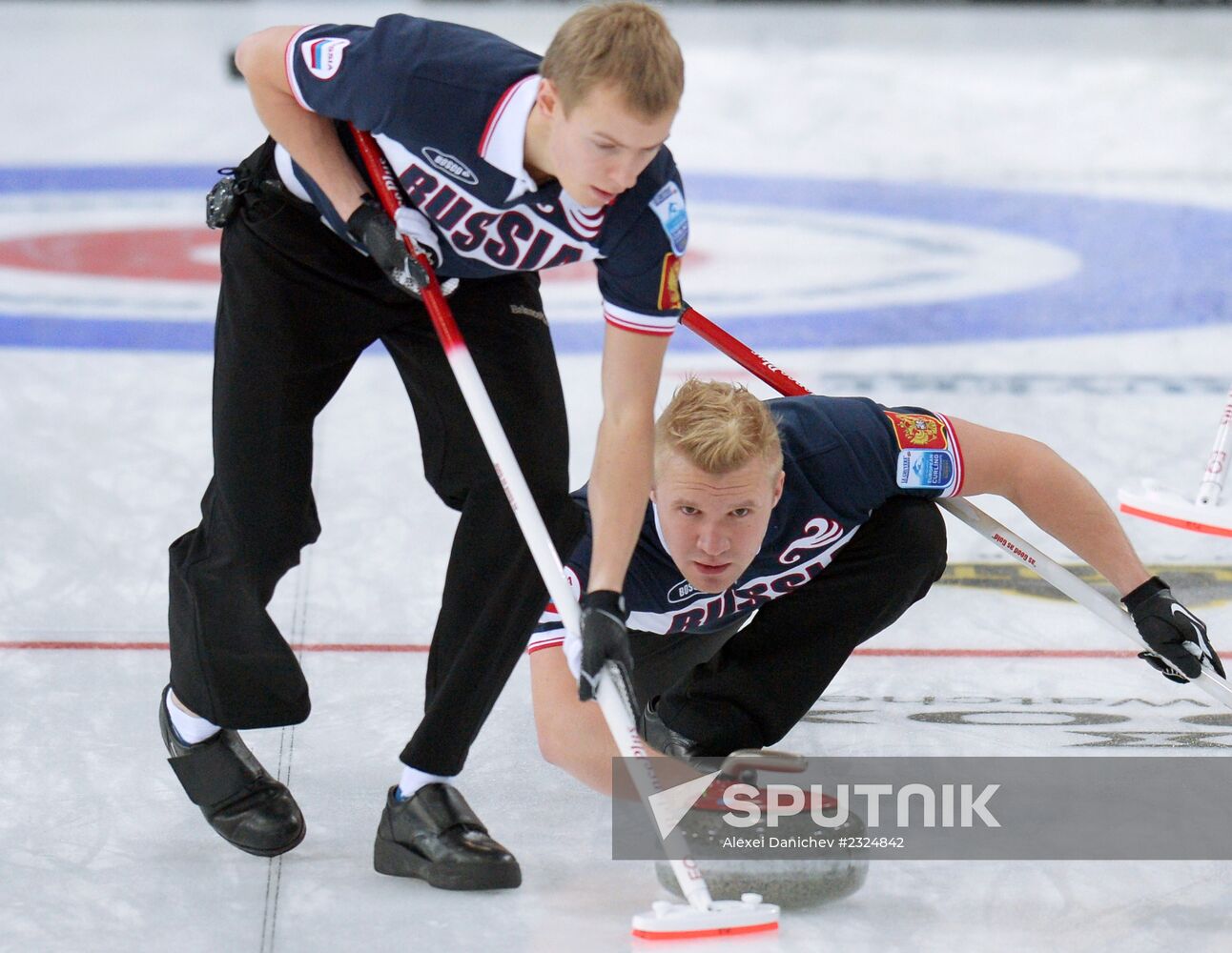 European Curling Championships 2013. Day One