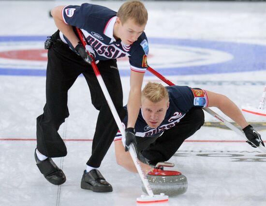 European Curling Championships 2013. Day One