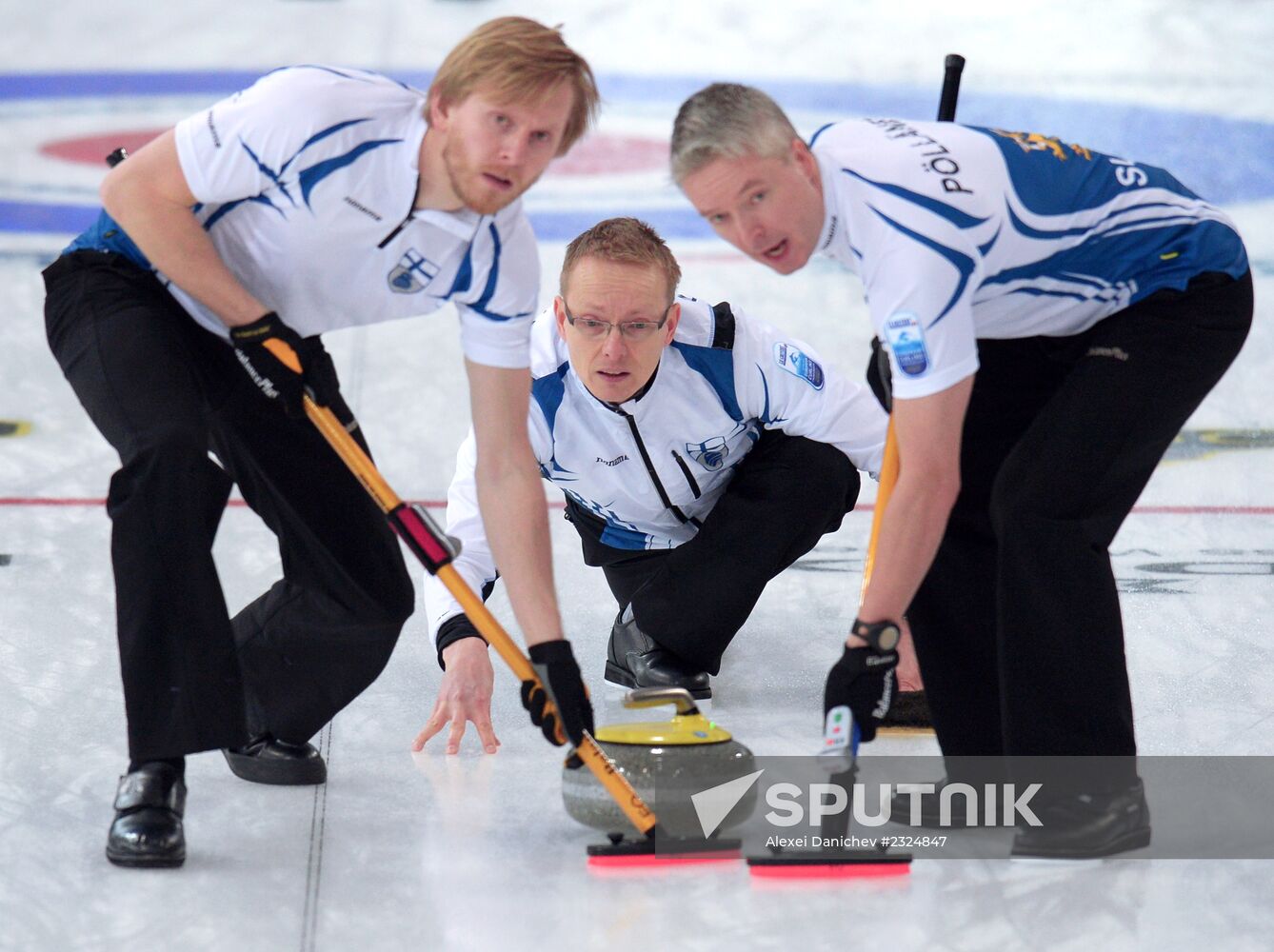 European Curling Championships 2013. Day One