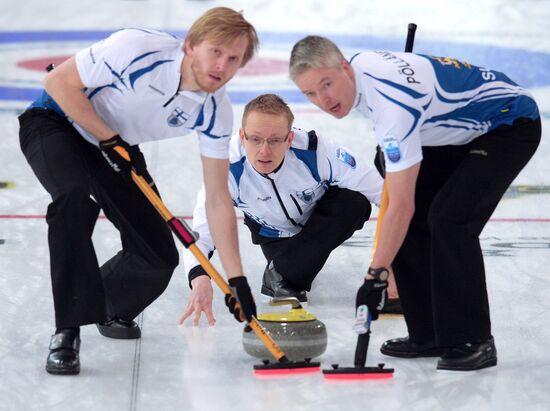 European Curling Championships 2013. Day One