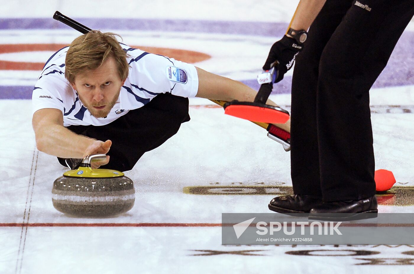 European Curling Championships 2013. Day One