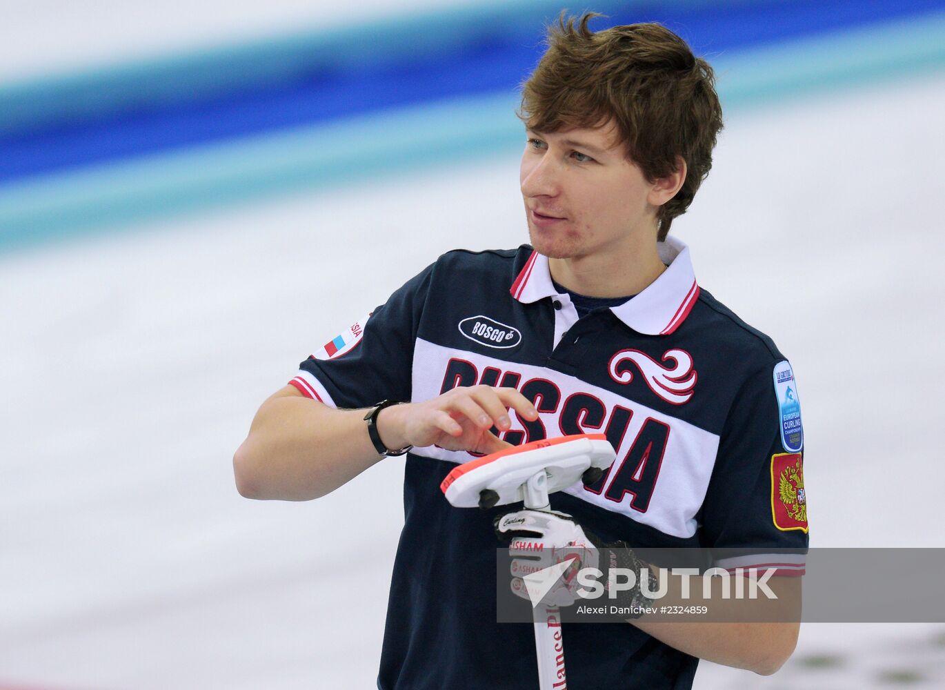 European Curling Championships 2013. Day One