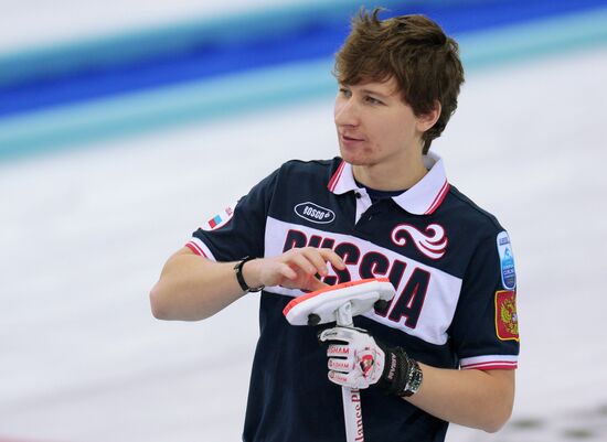 European Curling Championships 2013. Day One