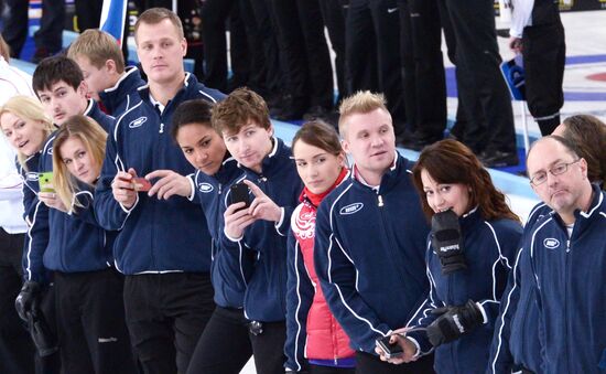 European Curling Championships 2013. Day One