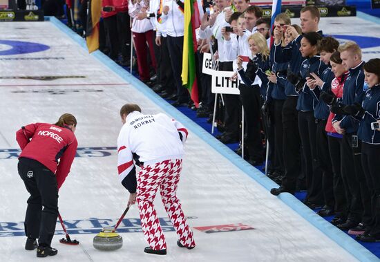European Curling Championships 2013. Day One