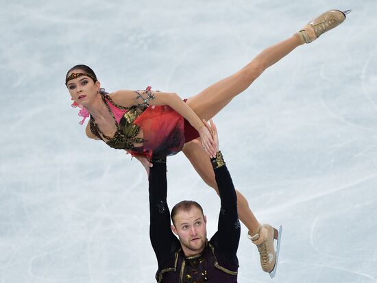 Grand Prix Figure Skating. 6th stage. Pairs. Free skating