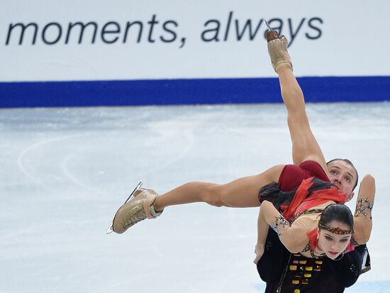 Grand Prix Figure Skating. 6th stage. Pairs. Free skating