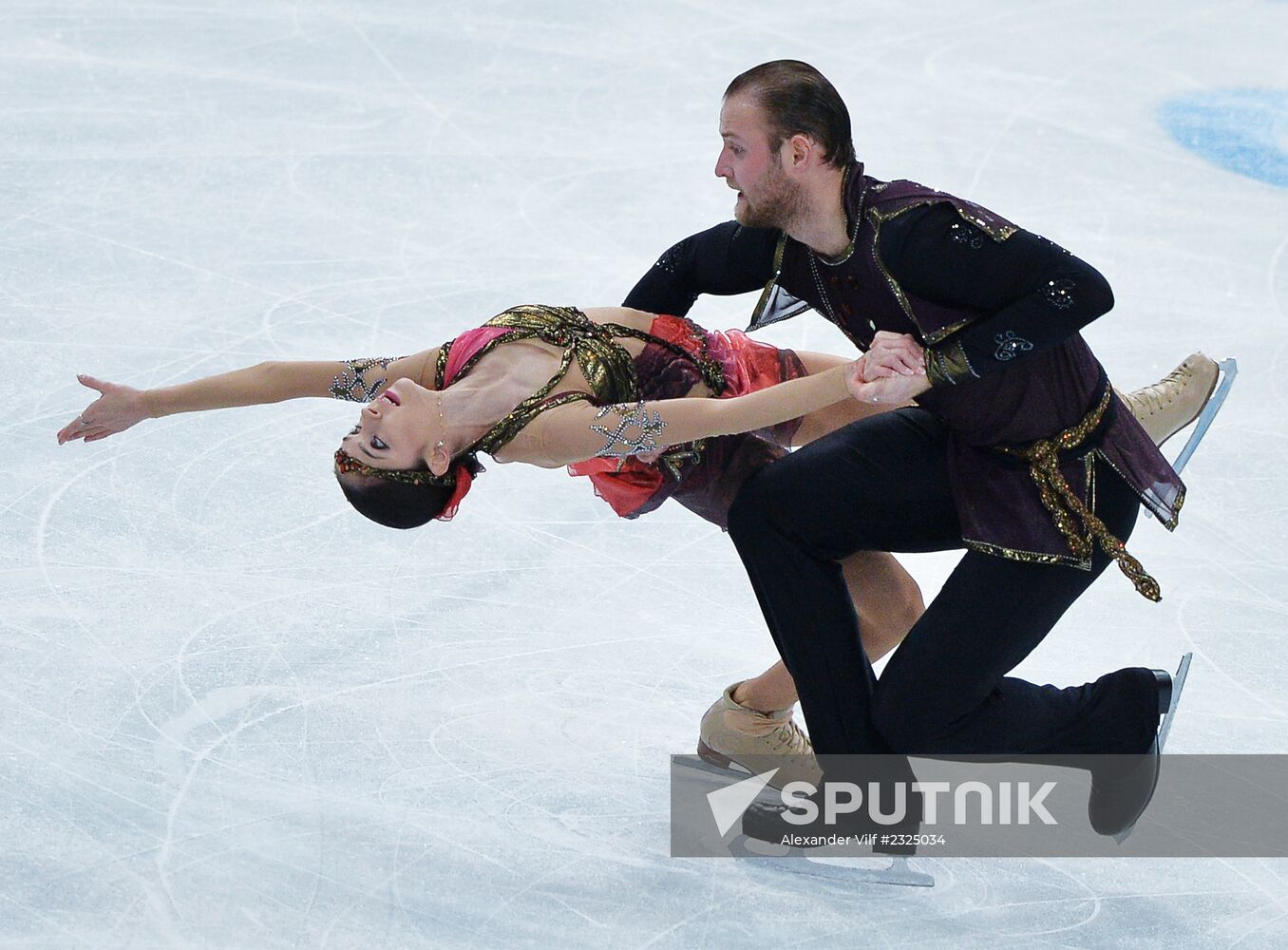 Grand Prix Figure Skating. 6th stage. Pairs. Free skating