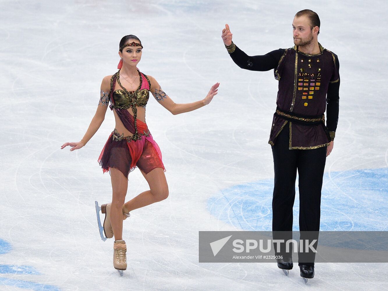 Grand Prix Figure Skating. 6th stage. Pairs. Free skating