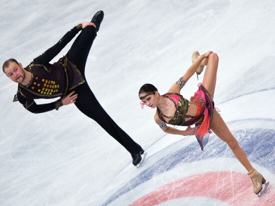 Grand Prix Figure Skating. 6th stage. Pairs. Free skating