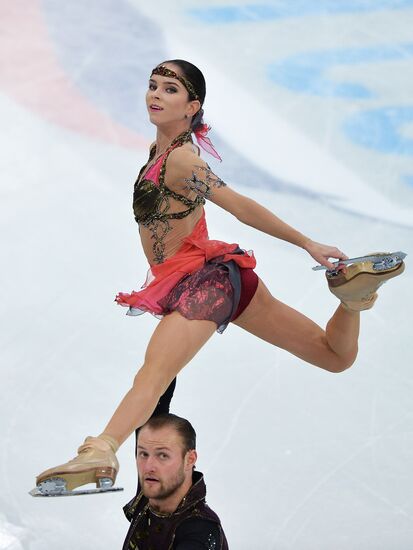 Grand Prix Figure Skating. 6th stage. Pairs. Free skating