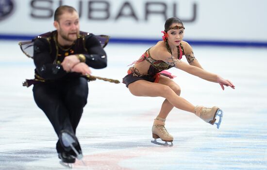 Grand Prix Figure Skating. 6th stage. Pairs. Free skating