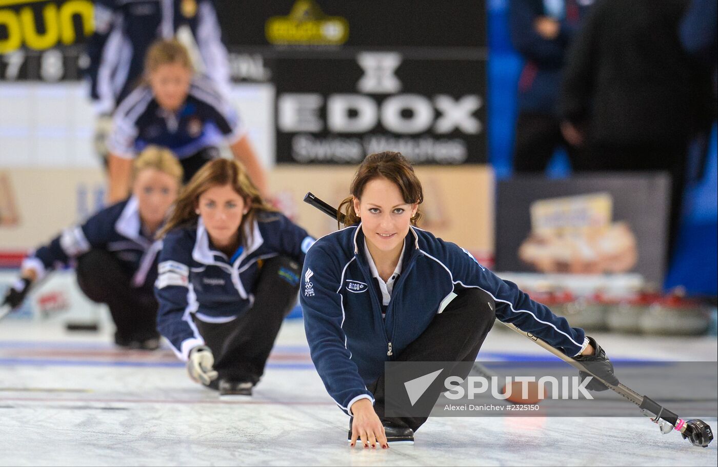 European Curling Championships 2013. Day One