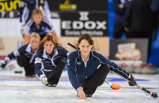 European Curling Championships 2013. Day One
