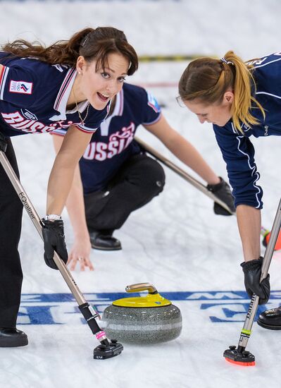 European Curling Championships 2013. Day One