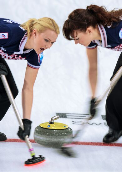 European Curling Championships 2013. Day One