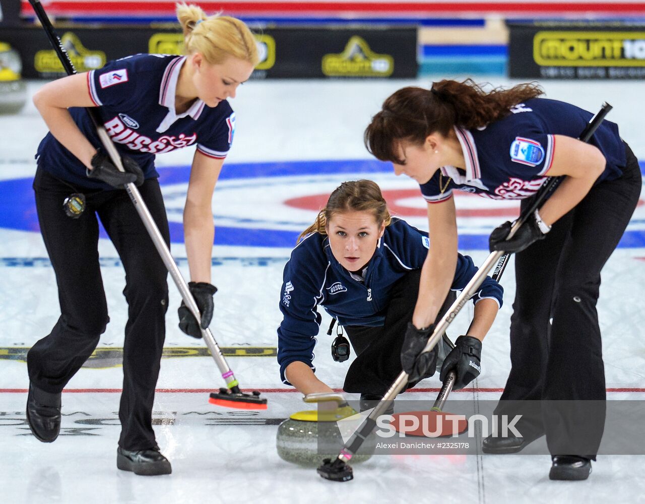 European Curling Championships 2013. Day One