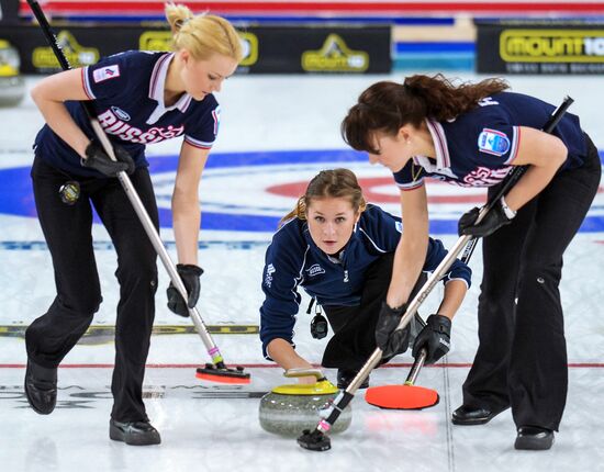 European Curling Championships 2013. Day One