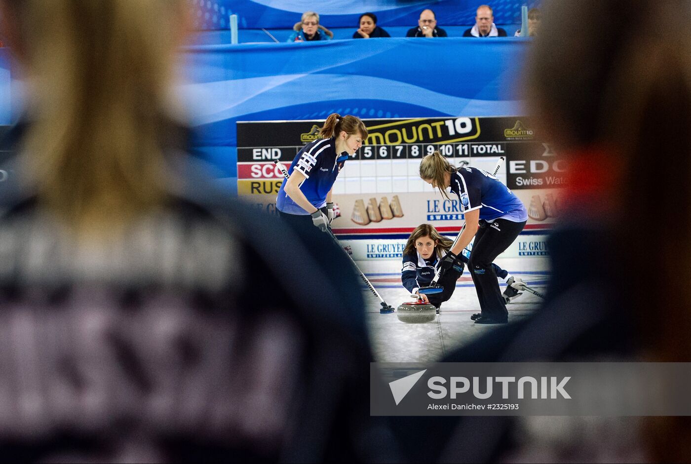 European Curling Championships 2013. Day One