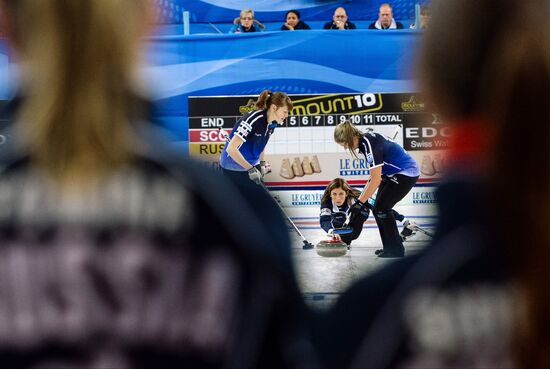 European Curling Championships 2013. Day One