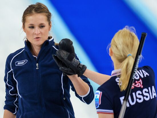 European Curling Championships 2013. Day One