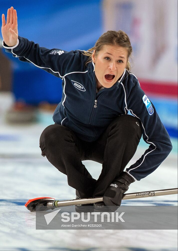 European Curling Championships 2013. Day One