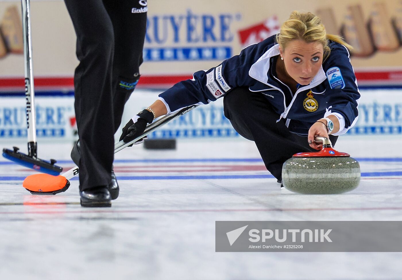 European Curling Championships 2013. Day One