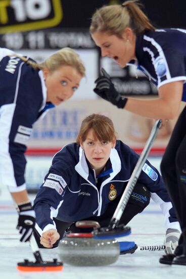 European Curling Championships 2013. Day One