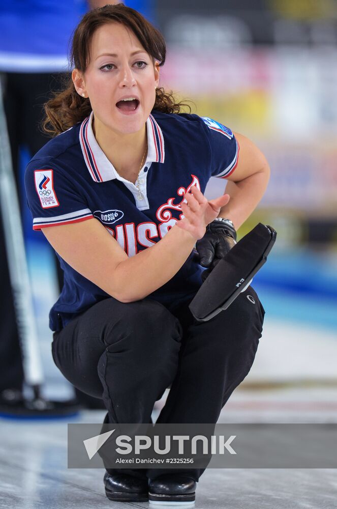 European Curling Championships 2013. Day One