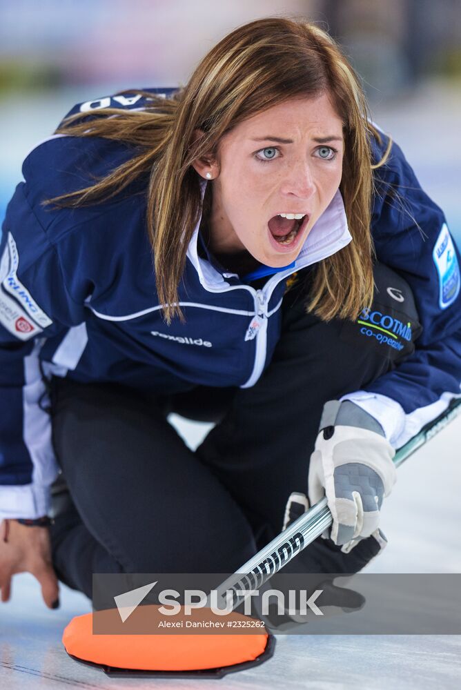 European Curling Championships 2013. Day One