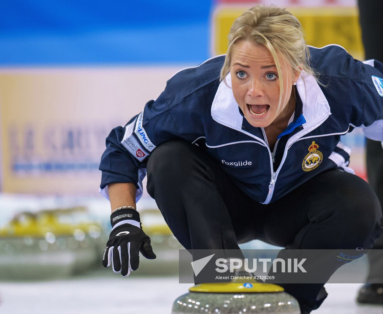 European Curling Championships 2013. Day One