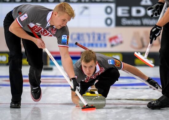 European Curling Championships 2013. Day One