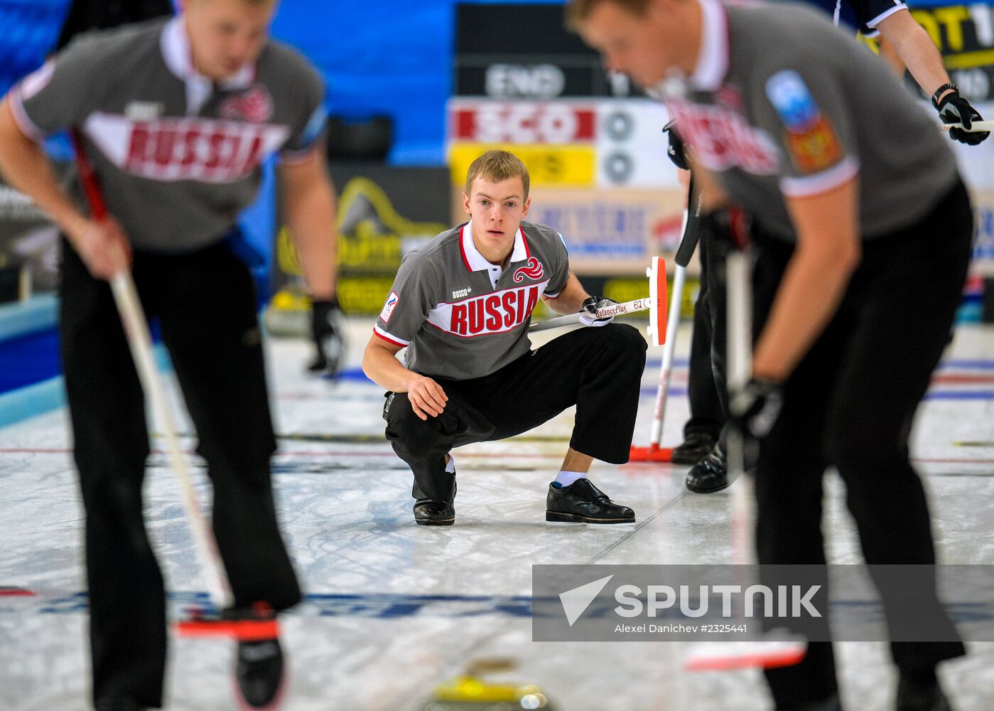 European Curling Championships 2013. Day One