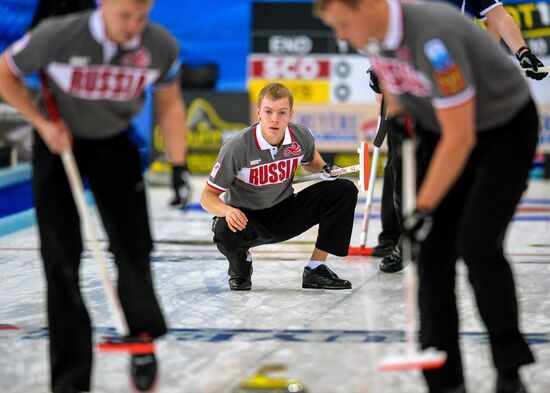 European Curling Championships 2013. Day One