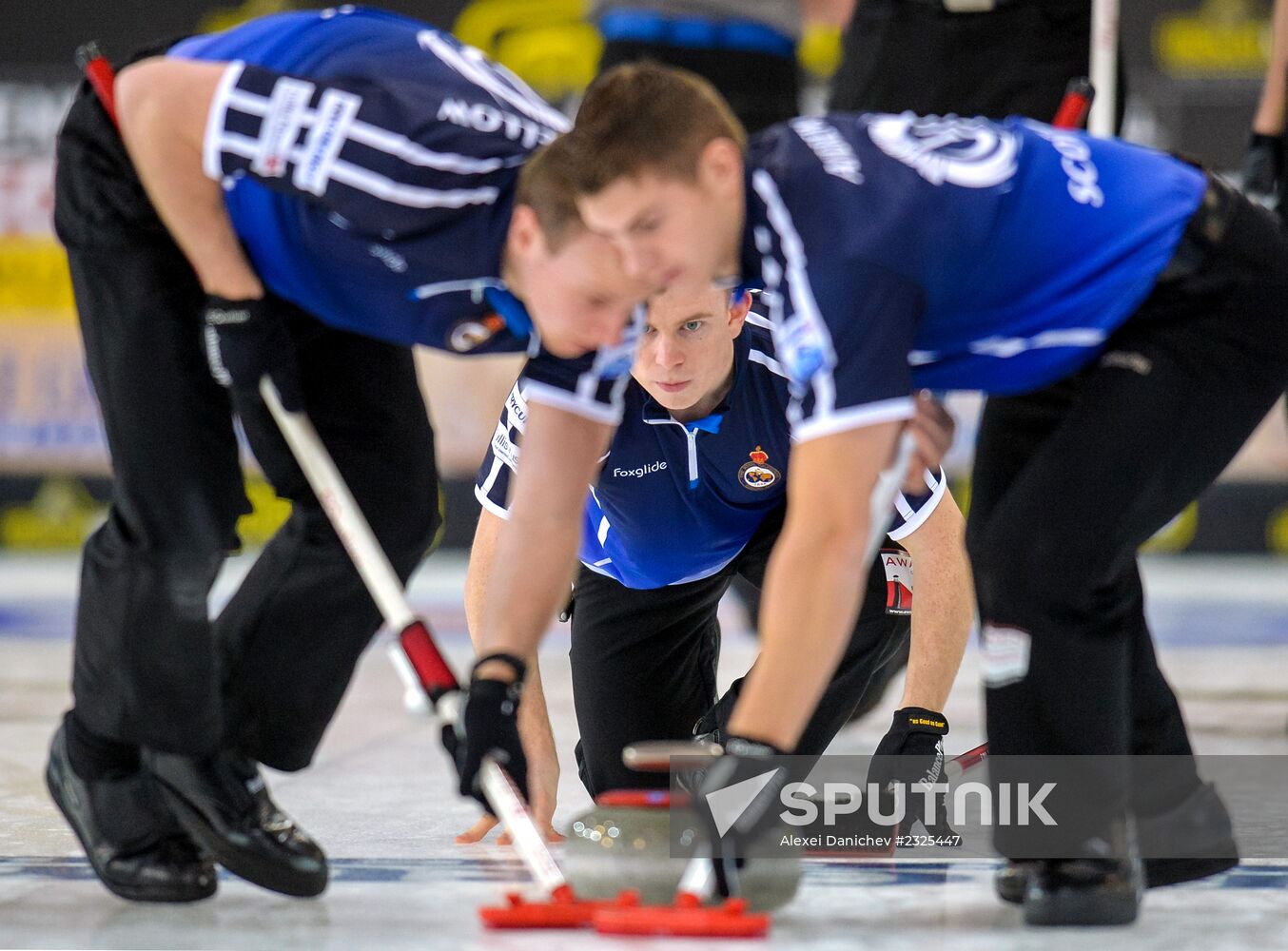 European Curling Championships 2013. Day One