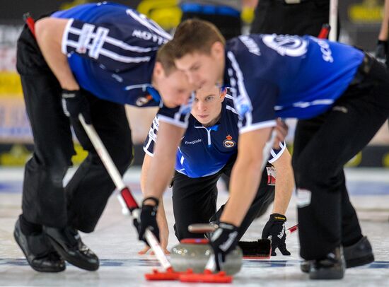 European Curling Championships 2013. Day One