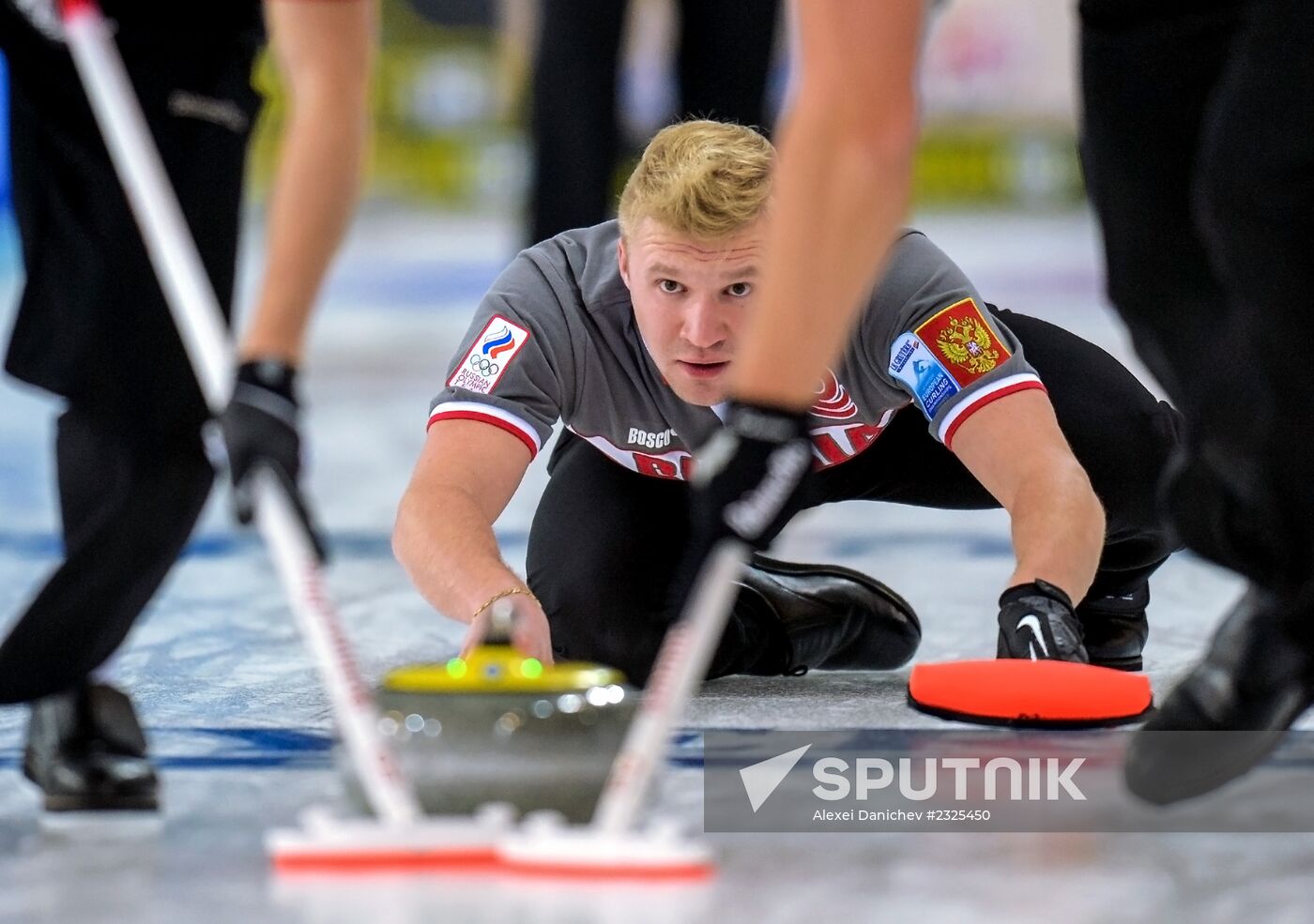 European Curling Championships 2013. Day One