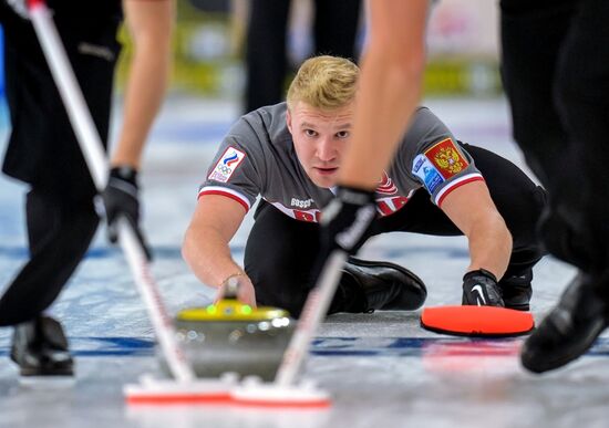European Curling Championships 2013. Day One