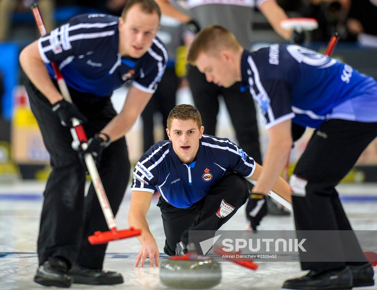 European Curling Championships 2013. Day One