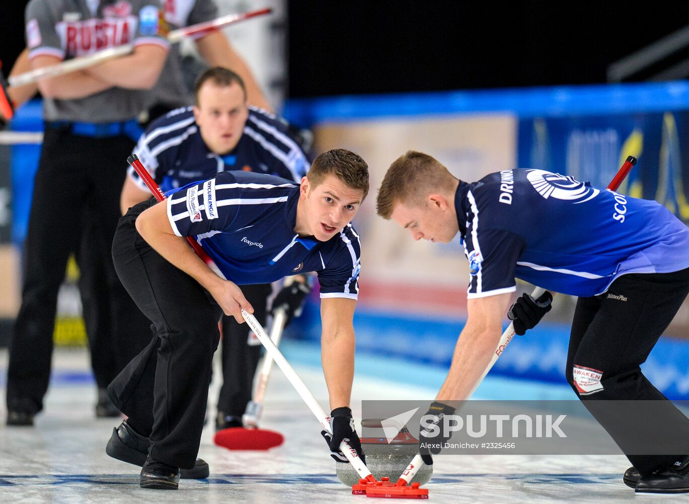 European Curling Championships 2013. Day One