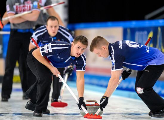 European Curling Championships 2013. Day One