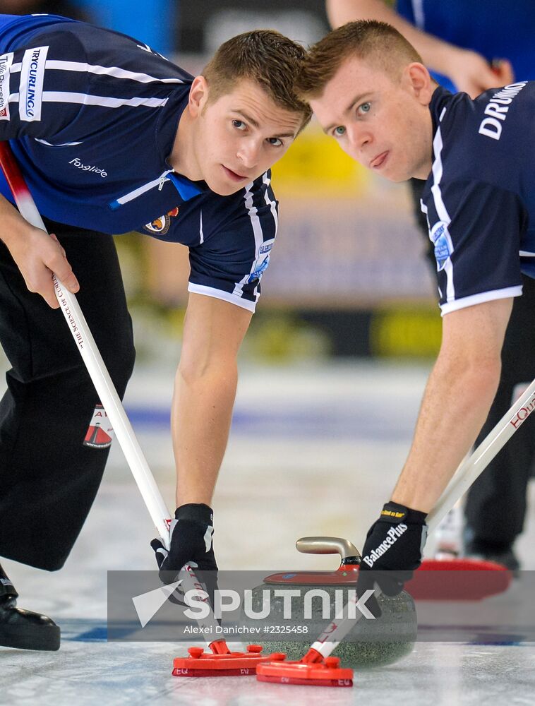 European Curling Championships 2013. Day One